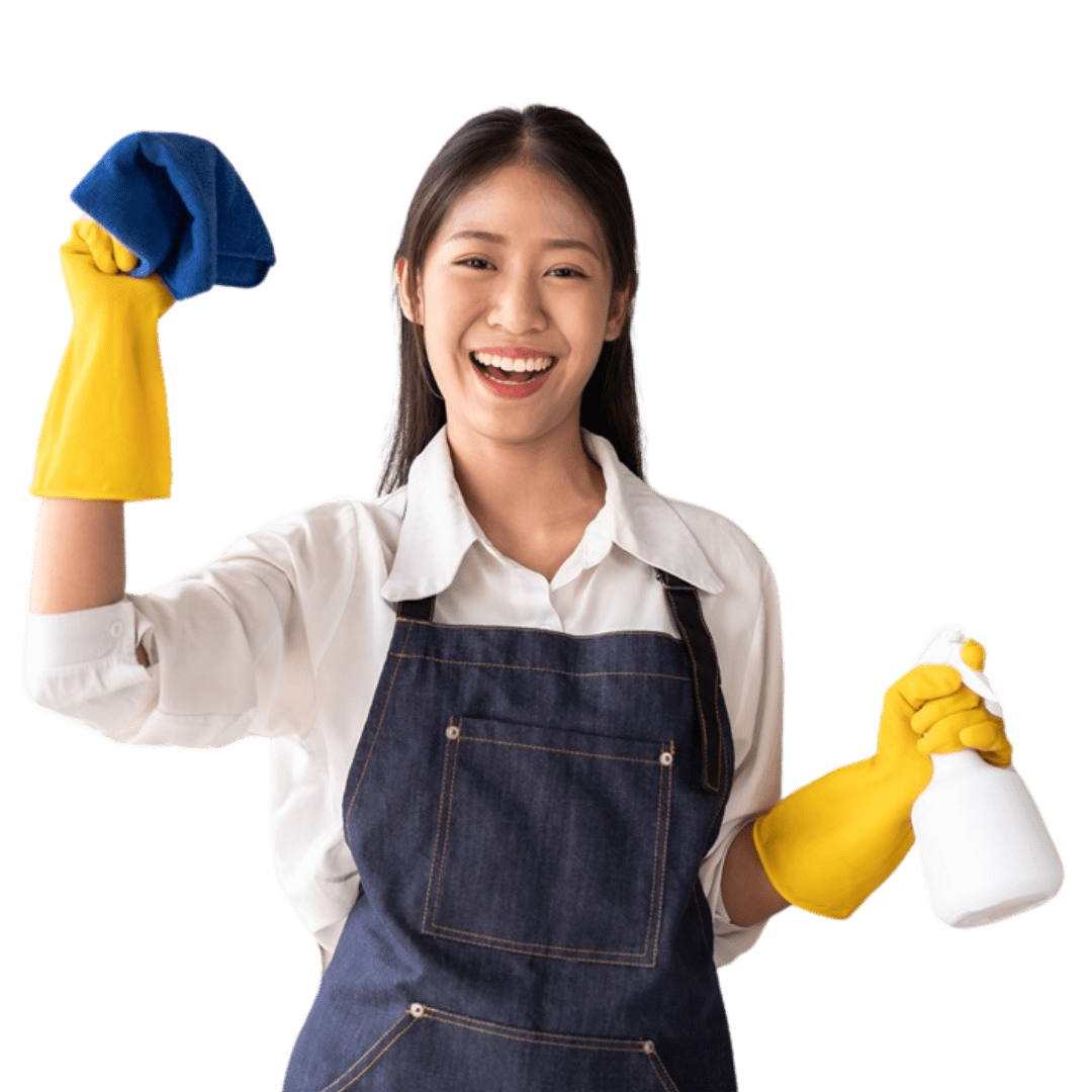 Ahlers Building Maintenance professional cleaner serving corporate office in Lenexa Kansas